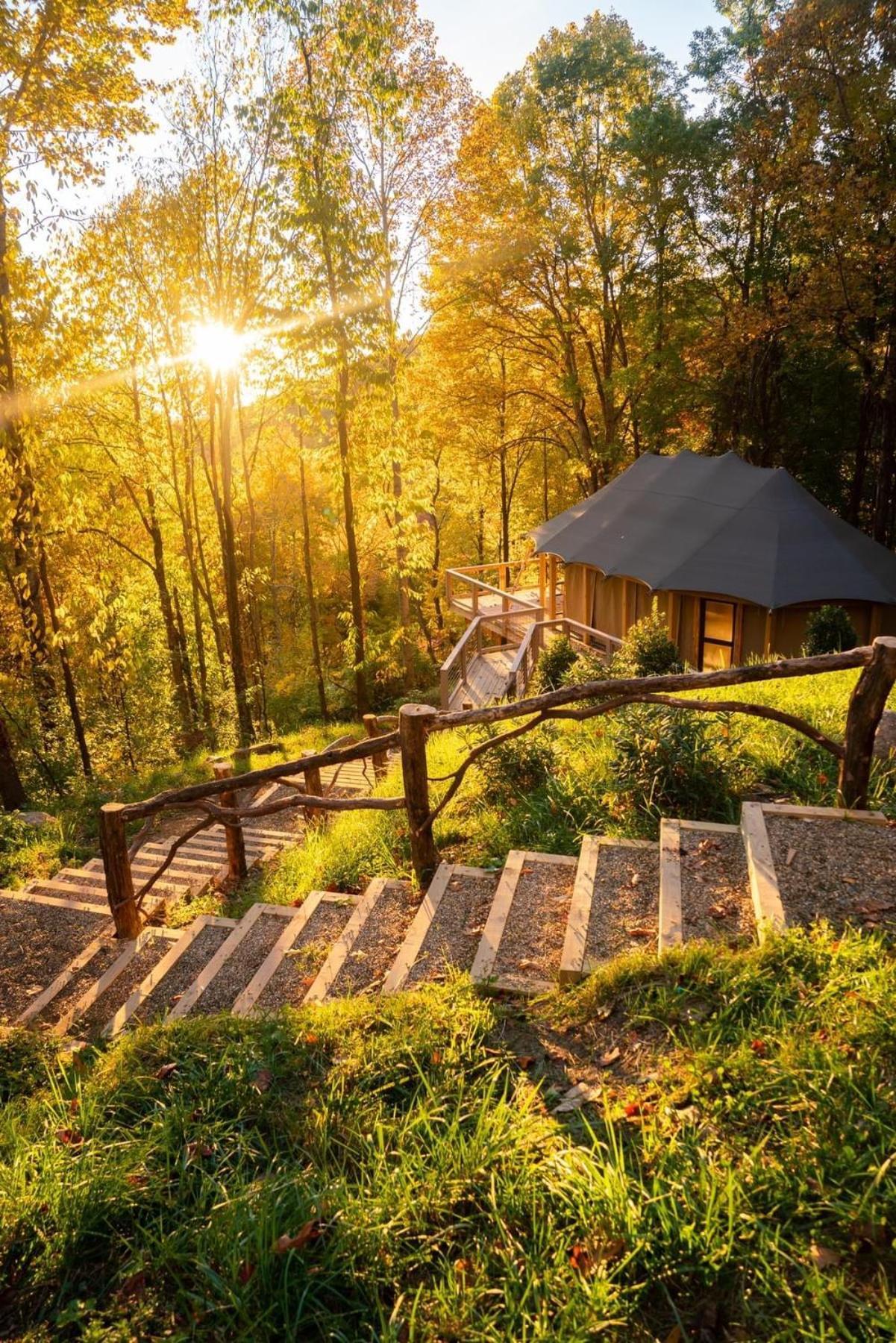 Elk & Embers Mountain Hideaway Hotel Waynesville Buitenkant foto
